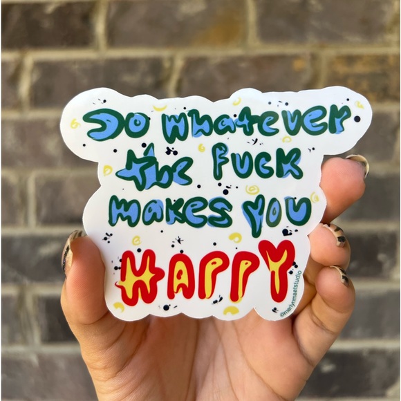 😎 Bubble Letter Glossy Stickers with Motivational Quotes | Assortment, Funny - Picture 10 of 12